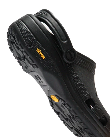 Crocs EXP Vibram Classic Clog Black Details
