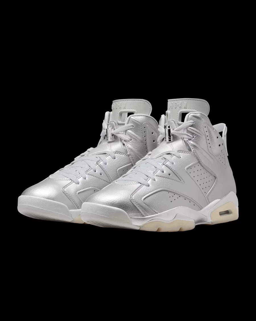 PSG x Nike Air Jordan 6 Metallic Silver IQ5135-001 | Dead Stock