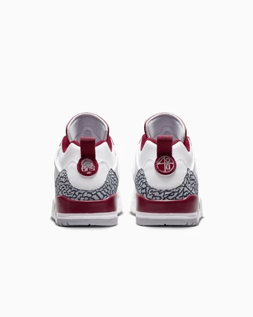 Jordan Spizike Low Wolf Grey von hinten