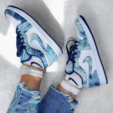 Jordan 1 Low Washed Denim 2024