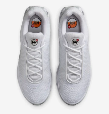Air Max DN White Metallic Paar von oben