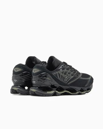 Maharishi x Mizuno SL Wave Prophecy Black Paar Fersen