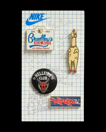Stranger Things x Nike Air Max 1 Steve Harrington Pins