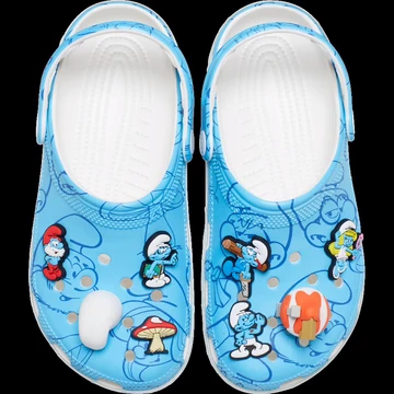 The Smurfs x Crocs Classic Pack von oben 2