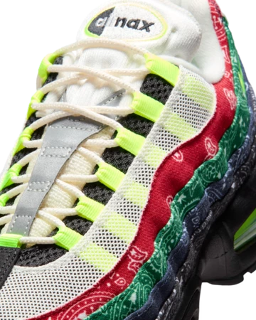 Nike Air Max 95 Big Bubble Paisley Bandana Details