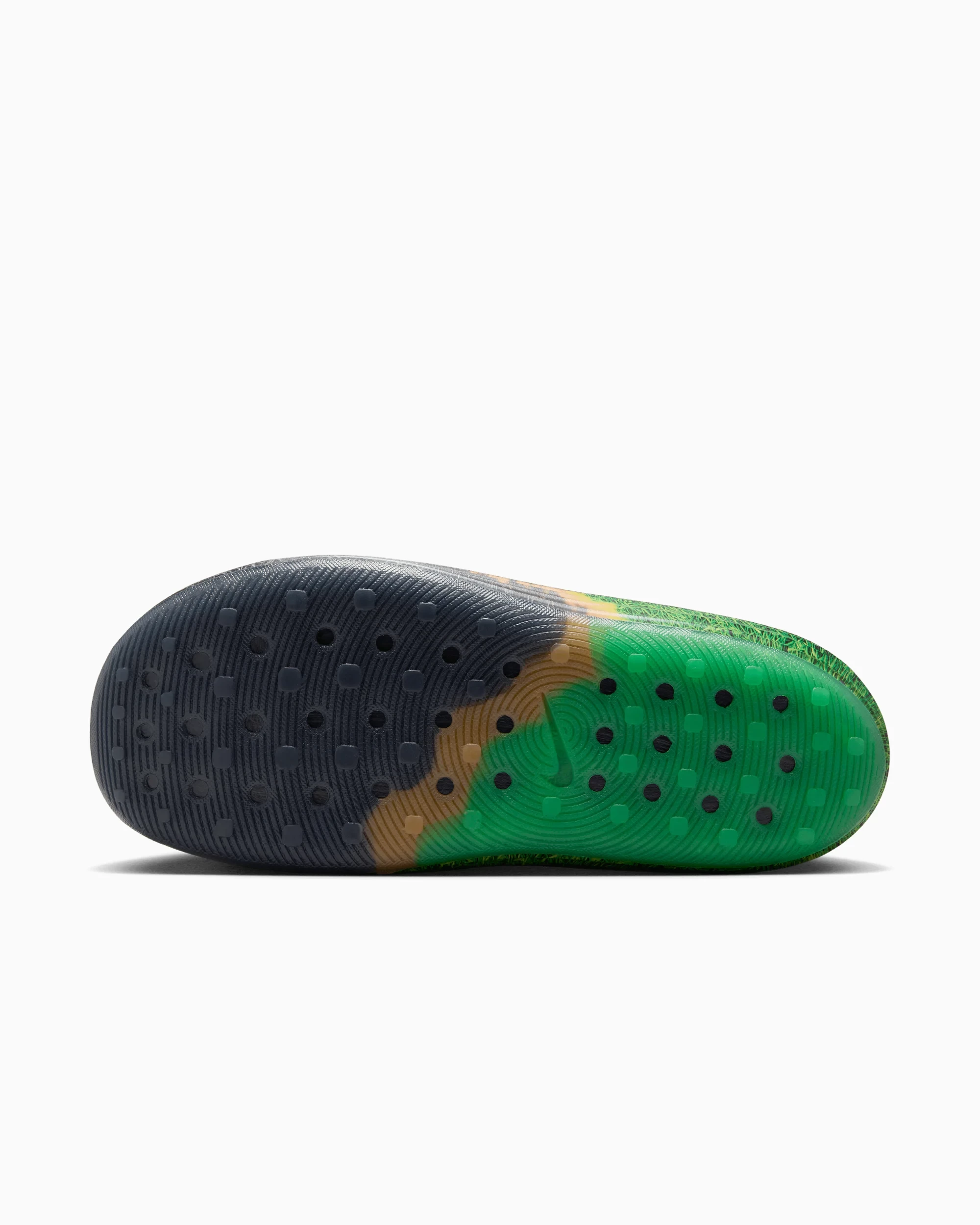 SWOOSH x Nike ReactX Rejuven8 Slide Touch Grass Dark Smoke Grey