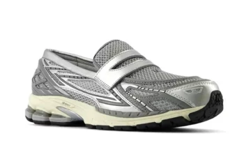 New Balance 1906L Grey Silver leicht seitlich