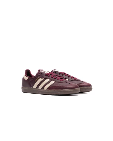 adidas Samba Maroon Paar seitlich