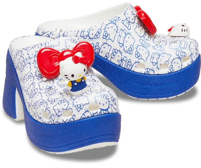 Hello Kitty limited edition crocs size 7 outlet sold out