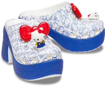 Hello Kitty Siren Clog schräg von vorne