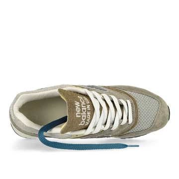 Teddy Santis x New Balance 997 Light Mushroom seitlich von Oben