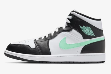 Jordan 1 Mid Green Glow