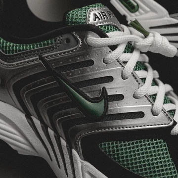 Nike Air Pegasus 2K5 Metallic Silver Bicoastal Mood Details