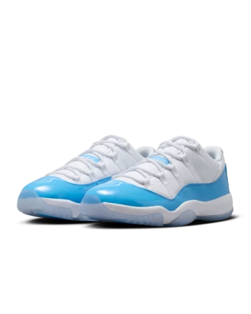 Air Jordan 11 Low University Blue Paar seitlich