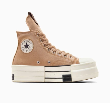 Rick Owens Converse DBL DKRSTR Overdye Chuck 70 Pack Blonde Außenseite