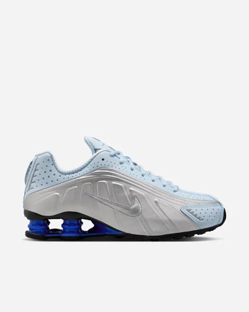 Nike Shox R4 Blue Tint Außenseite