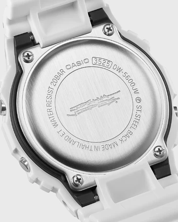 Joshua Vides x Casio G-Shock DW-6900 White back
