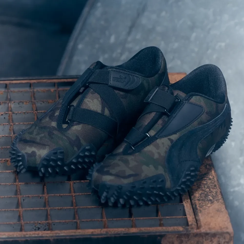 サンダル PUMA Mostro Camo Black / Cast Iron Sneaker Politics