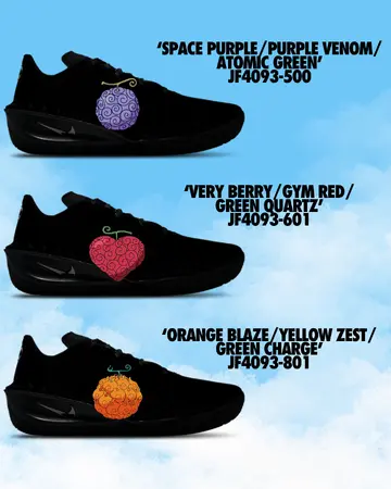 One Piece x Nike GT Cut 4 Gomu Gomu
