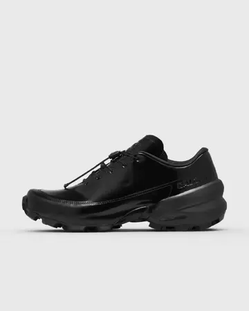 Maison Margiela MM6 x Salomon Leather Sneaker Black Außenseite