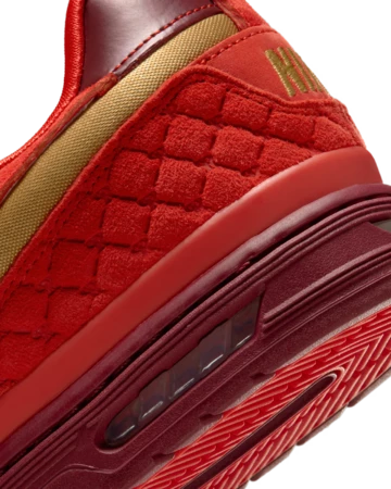 Paul Rodriguez × Nike SB P-Rod 1 Habanero Red Ferse Details