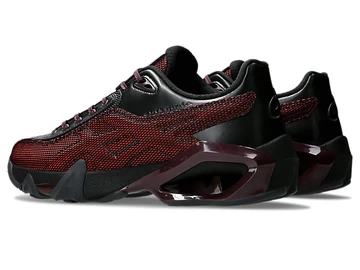 Der Kiko Kostadinov ASICS Novalis Gel-Teremoa Dahlia von schräg hinten