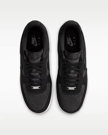 Nike Air Force 1 07 LV8 Black Denim von oben