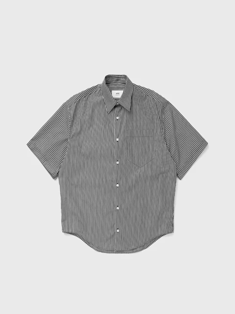 AMI Paris Boxy Fit Sl Shirt Image