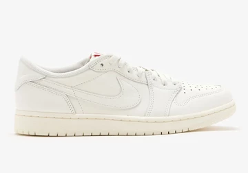 Air Jordan 1 Low OG Sail Außenseite