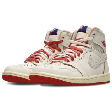 Jordan 1 High Rare Air Cinnabar schräg