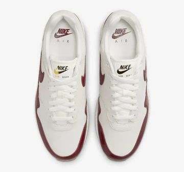 Der Air Max 1 LX Team Red von oben