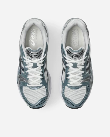 ASICS Gel-Kayano 14 Fjord Grey Paar von oben