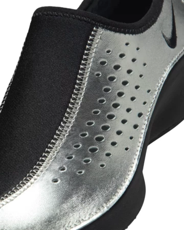 Nike Air Superfly Moc Metallic Silver Upper Details