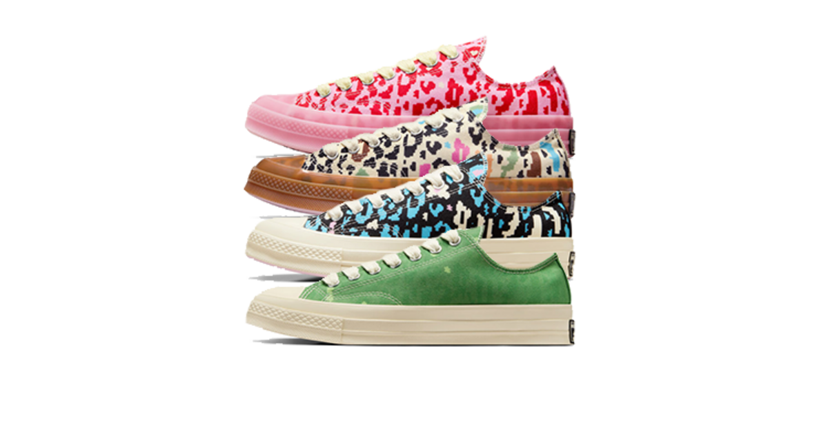 GOLF Le FLEUR Converse Chuck 70 Low Digital Leopard Pack | Dead Stock