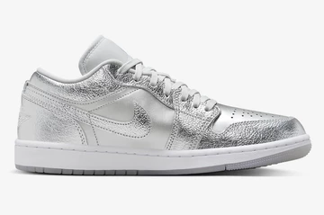 Jordan 1 Low Metallic Silver Innenseite