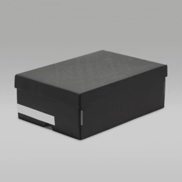 Der geschlossen Karton des Jordan 1 Low Method of Make Pack in Legend Light Brown