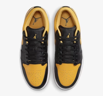 Jordan 1 Low Yellow Ochre von oben