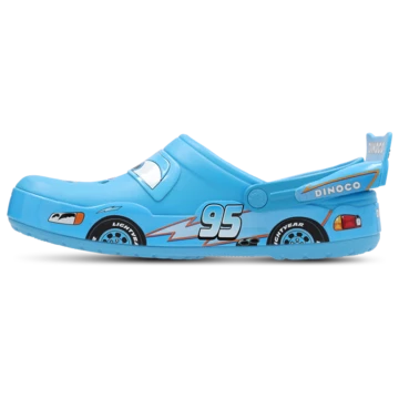 Cars x Crocs Crocband Clog Lightning McQueen Dinoco Außenseite