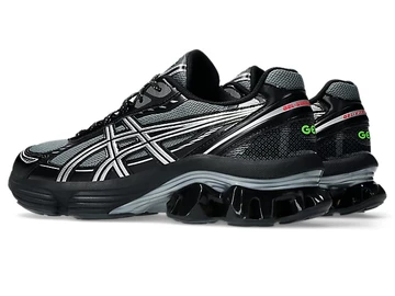 ASICS Gel Kinetic Fluent Piedmont Grey Paar seitlich von Hinten