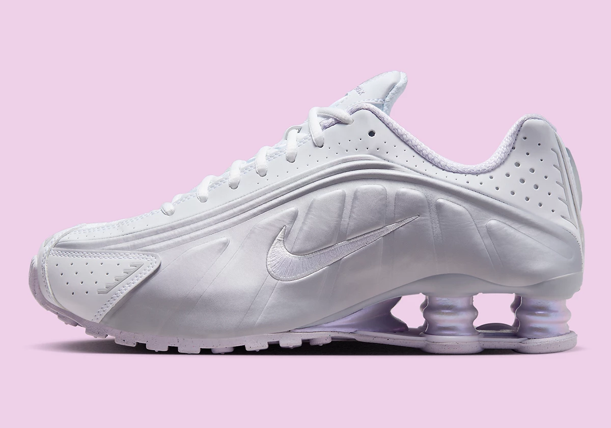 Nike shox purple best sale