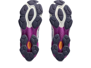 ASICS Gel Kinetic Fluent Truffle Grey Sohle