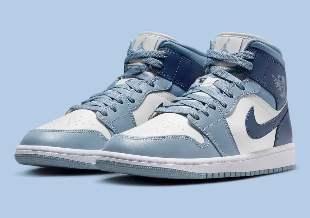 Light Blue Nike Jordan Mid Blau Jordan Mid Ice Blue