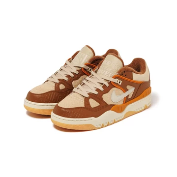 NIGO x Nike Air Force 3 Low Light British Tan schräg