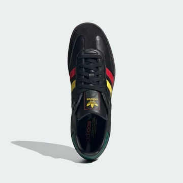 Der adidas Samba Rasta Core Black von oben