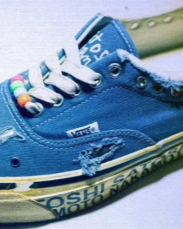 Satoshi Nakamoto x Vans Era 95 Round Lucky Charm Navy Detailbild