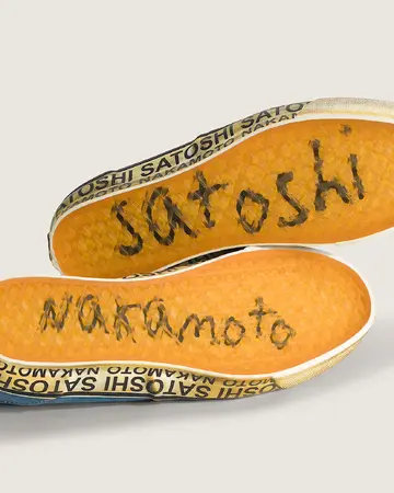 Satoshi Nakamoto x Vans Era 95 Round Lucky Charm Navy Sohle