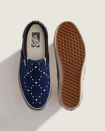 Vans Premium Classic Slip-On 98 Pearlized Indigo Sohle