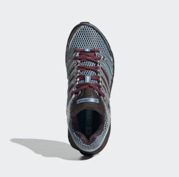 adidas Adistar Control 5 Dark Brown & Preloved Blue von oben