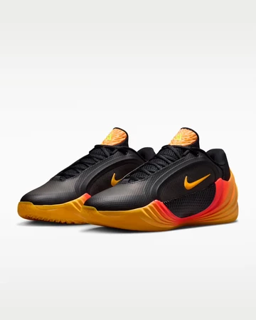 Nike Giannis Freak 8 Black Laser Orange schräg