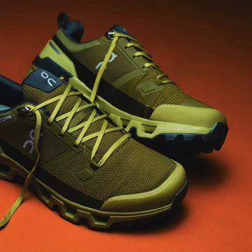 On Running Cloudwander Waterproof Safari Lookbook Detail vorderer Breich